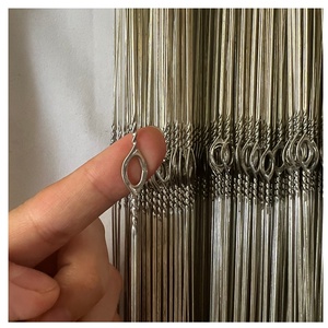 Guide-fil <span class=keywords><strong>en</strong></span> acier étamé de 13 pouces, <span class=keywords><strong>prix</strong></span> d'usine YUNANG, 330 x 0,9 mm, 250 pièces par sac, pour machines à filer et métier à tisser - Product Image 2