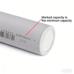 Genuine LR18650HB 3350mAh <b>3.7V</b> Rechargeable Solid State <b>Battery</b> with 800 Cycles and NMC Cathode 46g -20~60 for Headlight - Product Image 4