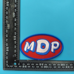 Op maat gemaakte sportclub team geweven geborduurde badge baseball logo strijk-op kleding borduurpatch - Product Image 3