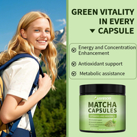Ausreson OEM Capsules de Matcha : Complément Énergie et Concentration, Soutien Antioxydant, Assistance Métabolique
