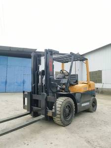 รถยกดีเซลมือสองราคาถูกรถยก5ton TCM FD50ผลิตในญี่ปุ่น - Product Image 5