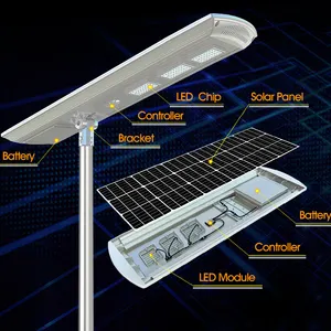 DPWH onayladı en güçlü parlak güneş sokak lambası 150w 120w Suntisolar hükümet projesi için 5 yıl garanti IP66