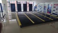 Tuile de toit solaire incurvée 380W, système de production d'énergie photovoltaïque à film mince, panneau de tuiles de toit en verre BIPV, tuiles de toit solaires
