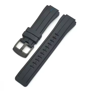 Bracelet T2N720 T2N721 TW2T76300 Bracelet Bracelet étanche Interface convexe 16mm Bracelet de montre en caoutchouc de silicone pour montre <span class=keywords><strong>Timex</strong></span> - Product Image 3