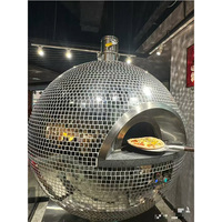 Carreaux professionnels commerciaux brique de pierre intérieur électrique un feu de gaz naturel four à pizza italien au feu de bois napolitain