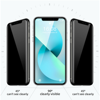Protection d'écran en verre UV 4 couches, haute dureté 9H, anti-espion, épaisse, avec logo personnalisé, pour magasin de téléphonie mobile