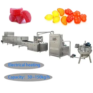 Automatische Jelly Candy Deponeren Productielijn Gummy Beer Maken Machine Jelly Candy Making Machine