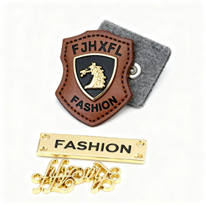 Etiqueta <span class=keywords><strong>de</strong></span> <span class=keywords><strong>Cuero</strong></span> con Logotipo Personalizado en Relieve 3D <span class=keywords><strong>para</strong></span> Jeans, Ropa, <span class=keywords><strong>Bolsos</strong></span> y Zapatos, Lavable, Forma Rectangular con Logotipo Metálico - Product Image 5