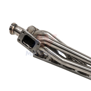 Colector de Escape Turbo de Alto Rendimiento MATCHWAY de Acero Inoxidable 304 Cepillado de 3 mm de Grosor y 42 mm de Diámetro Exterior para <span class=keywords><strong>BMW</strong></span> E36 <span class=keywords><strong>M50</strong></span> M52 S50 S52 - Product Image 4