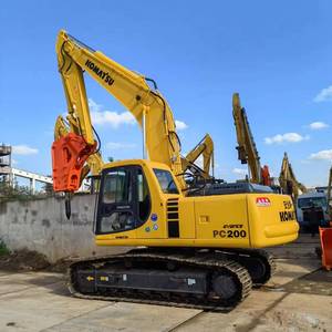Komatsu PC200-6 pc220-7 d'origine japonaise, prix imbattable, hydraulique pc200-7 pour les projets de construction lourde, moteur d'origine - Product Image 6