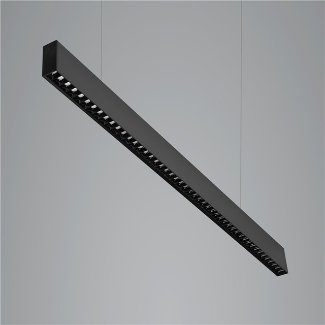 Modern Suspended Office Led Hanging Office Linear Lights Industrial Anti Glare Led Linear Light
