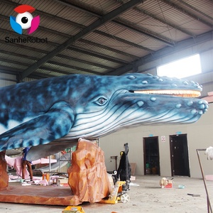 Thực tế cuộc sống Kích thước Robot megalodon động vật biển animatronic cá mập để bán - Product Image 6