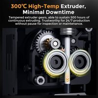 Imprimante 3D Ender 5 Max en métal, vitesse d'impression 700 mm/s, nivellement automatique 36 points, ABS haute température 300°C, prototypage industriel
