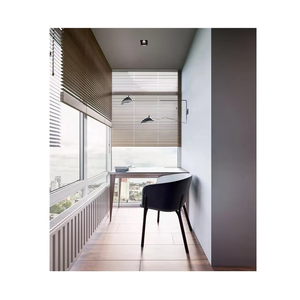 Chất lượng cao tùy chỉnh Phật Sơn thiết kế hiện đại đôi kính nhôm cửa sổ trượt cách âm cho nhà bếp màu đen - Product Image 4