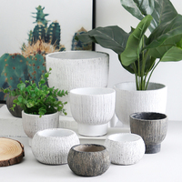 Jardinières Béton Ciment Bon marché Petit Pot Cactus Fabricant Vente en gros Pot de fleur intérieur extérieur