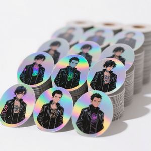 Customized Printing Product Packaging Self-adhesive Label <b>Stickers</b> Waterproof Vinyl <b>logo</b> <b>Stickers</b> Roll - Product Image 1