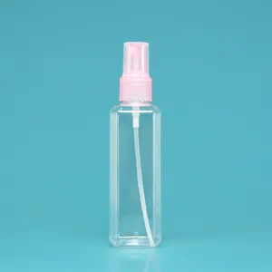 Venta al por mayor de Perfume Vacío 1Oz 10Ml 30Ml 50Ml 60Ml 100Ml 120Ml Forma Redonda Niebla PARA EL Cabello Embalaje Niebla Fina Botella de Plástico para Mascotas