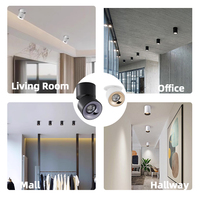 Mini spot lumineux de luxe 12W, spot LED pour plafond