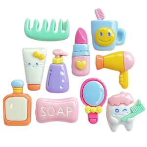 Accesorios de Resina Brillante Life Creative Toiletries: Vaso para Dientes, Limpiador, Lápiz Labial, Adornos para el Cabello, Pinzas para el Cabello, Dijes para Fundas de Teléfono - Product Image 6