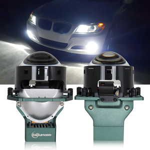 QideWin K101 Lens <b>LED</b> <b>Headlights</b> Dual Lens High Low Beam Integrated General Car 9-36V HD Auto Lighting - Product Image 2