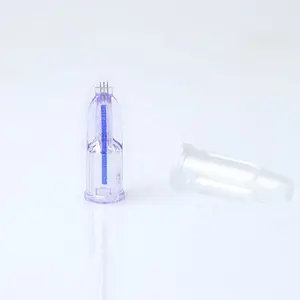 0.6mm 34g Agujas Nanosoft baru 3pin Meso Nano jarum 0.6mm agutuas Nano lembut Microneedles Microagujas Nanosoft