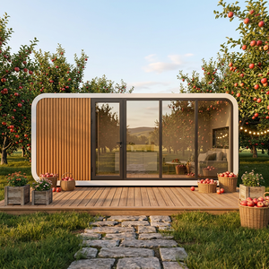 Cabaña Prefabricada Lista para Habitar Tipo Apple Pod, Ideal para <span class=keywords><strong>Alquiler</strong></span> Airbnb y Negocios <span class=keywords><strong>de</strong></span> Parques <span class=keywords><strong>de</strong></span> Vacaciones - Product Image 1