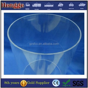 Tubo Redondo Acrílico de Tamaño Personalizado, Tubos de Plástico Cilíndricos Transparentes - Product Image 4