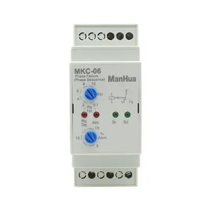 MANHUA MKC-06 Chine Produits Les Plus Populaires L'échec de Phase D'ordre de Phase Moniteur Relais de Protection