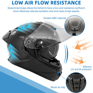 Casque de <span class=keywords><strong>moto</strong></span> intelligent personnalisé de qualité supérieure, film <span class=keywords><strong>anti</strong></span>-buée pour casque de <span class=keywords><strong>moto</strong></span>, casque intégral pour <span class=keywords><strong>moto</strong></span> - Product Image 3