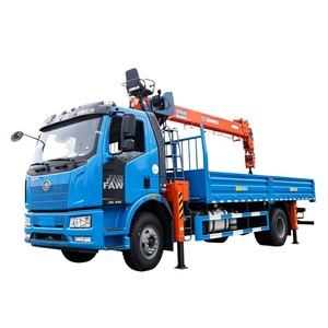 Camion grue télescopique FAW JH6 10 tonnes 12 tonnes 4x2 à flèche droite pour levage lourd - Product Image 1