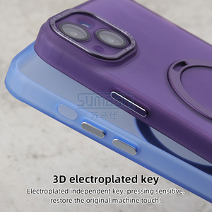 Custodia personalizzata per telefono <span class=keywords><strong>con</strong></span> supporto magnetico TPU PC <span class=keywords><strong>compatibile</strong></span> <span class=keywords><strong>con</strong></span> <span class=keywords><strong>iPhone</strong></span> 16 15 14 13 12 <span class=keywords><strong>11</strong></span> <span class=keywords><strong>Pro</strong></span> Max custodia per cellulare - Product Image 6