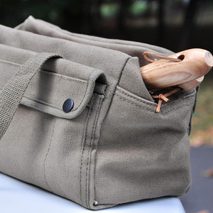 Sac de voyage en <span class=keywords><strong>toile</strong></span> cirée robuste de 24 pouces, grande capacité, pour la nuit, sac à outils en vrac, fourni par l'usine - Product Image 6