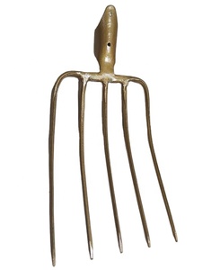 Fourchette de jardin extérieure monobloc de haute qualité <span class=keywords><strong>fourche</strong></span> en acier de ferme cinq <span class=keywords><strong>dents</strong></span> quatre <span class=keywords><strong>dents</strong></span> six <span class=keywords><strong>dents</strong></span> - Product Image 1