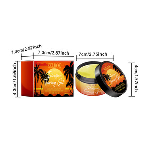 Gel <span class=keywords><strong>Bronceador</strong></span> Corporal Herbal Black Care de Eelhoe, Fragancia Cítrica, Bronceado Rápido <span class=keywords><strong>para</strong></span> Verano y <span class=keywords><strong>Playa</strong></span>, Refrescante y Natural - Product Image 2