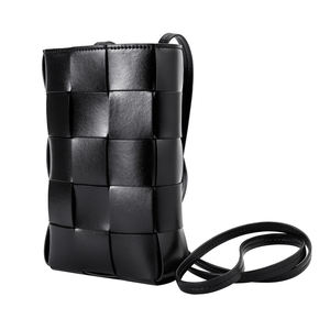 Sac seau en cuir véritable à petit tissage, nouvelle mode 2026, sacs à main pour femmes - Product Image 2