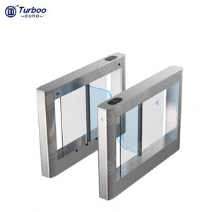 출석 시간 지문 터슬 카드 리더 얼굴 인식 액세스 제어 보안 스윙 게이트 터슬 사무실 용 - Product Image 6