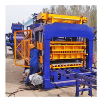 Équipement entièrement automatique QT8-15 pour la fabrication de blocs de pavage et de briques creuses, fabricant de machines pour ligne de production de blocs de ciment solides
