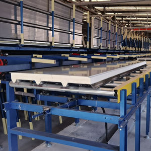 <span class=keywords><strong>Panneau</strong></span> en mousse <span class=keywords><strong>rigide</strong></span> en polyuréthane, <span class=keywords><strong>panneau</strong></span> sandwich en acier coloré pour atelier extérieur, salle <span class=keywords><strong>de</strong></span> bain, sous-sol, chambre froide - Product Image 6