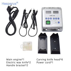 Attrezzatura da laboratorio dentale di precisione nuova macchina elettrica per intaglio a cera con doppia penna 6 punte per la modellazione di intaglio per terapia orale - Product Image 6