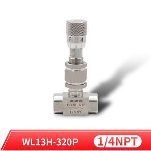 Válvula de Microajuste de <span class=keywords><strong>Escala</strong></span>, Válvula de Regulación de Flujo Roscada de Ajuste Fino WL3H-320P - Product Image 3