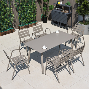 Juego de mesa plegable ligera para exteriores, muebles portátiles para viajes de campamento y áreas de <span class=keywords><strong>picnic</strong></span> - Product Image 5