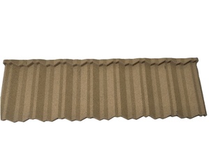 Tuiles de toit coréennes en acier métallique revêtues de pierre, tuiles de toit en zinc - Product Image 6