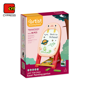 2021 Educatief Speelgoed Draagbare Kinderen Dubbele Schrijven Tekentafel Speelgoed Voor Kinderen - Product Image 6