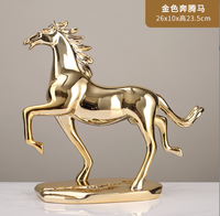 Figurine d'animal en résine haut de gamme, luxe léger, marque Haoxuan, 23,5x26x10cm, décoration de bureau, étude, imperméable, objet de collection artistique