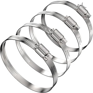 Wholesale Custom 1 2 D Adjustable Stainless Steel Mini <b>Clamp</b> <b>Hose</b> <b>Clamps</b> American Germany 304 316 For Metal Plastic Pipes - Product Image 4