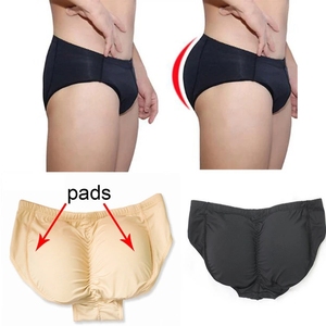 Culotte rembourrée pour <span class=keywords><strong>homme</strong></span>, effet rehausseur de fesses, slip sculptant le corps avec rembourrage pour les hanches et les fesses - Product Image 2