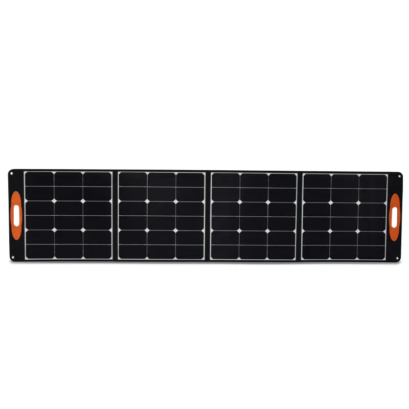 공장 100 와트 휴대용 접이식 태양 전지 패널 휴대용 패널 충전기 태양 전원 은행 Usb c 포트 캠핑