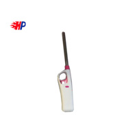 Briquet à gaz de cuisine pliable HP-607 ISO22702, logo de certification personnalisé, bon marché, torche en butane, feu de cuisine