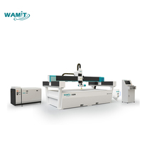 WAMIT Construction robuste 3 axes 5 axes CNC Waterjet Cutter pour la coupe du métal et de la pierre