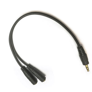 Cavo Audio <span class=keywords><strong>3.5</strong></span> <span class=keywords><strong>MM</strong></span> <span class=keywords><strong>Jack</strong></span> <span class=keywords><strong>Stereo</strong></span> maschio a doppio 2 femmina cavo <span class=keywords><strong>Stereo</strong></span> Y-Splitter - Product Image 1